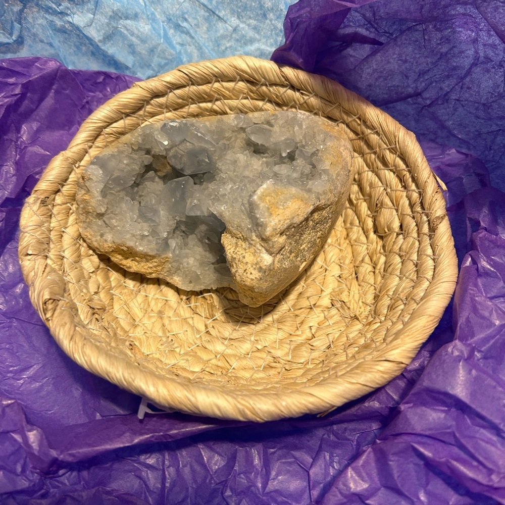 Crystal and stones brand-new